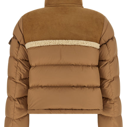 Moncler Beige Polyester Full-Length Jacket Moncler