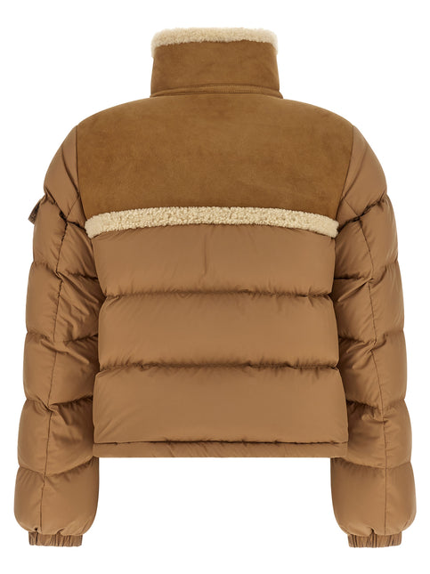 Moncler Beige Polyester Full-Length Jacket Moncler