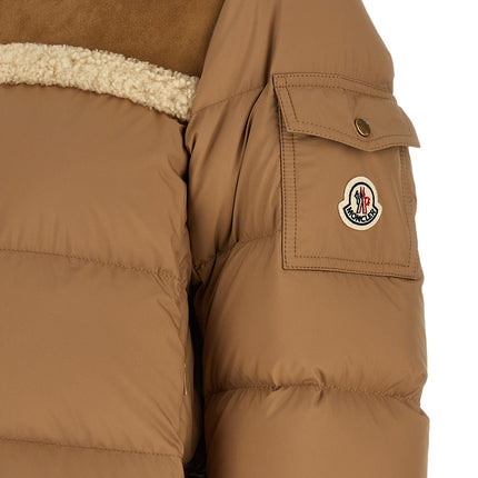 Moncler Beige Polyester Full-Length Jacket
