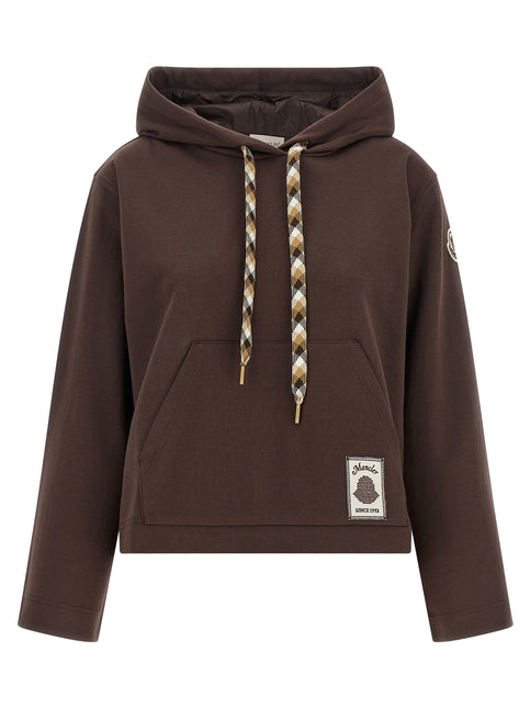 Moncler Brown Cotton Sweatshirt Moncler