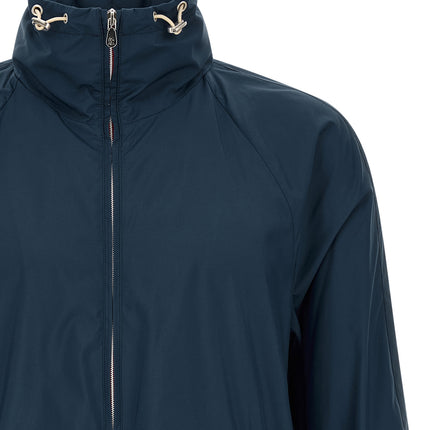 Brunello Cucinelli Blue Polyester Full-Length Jacket