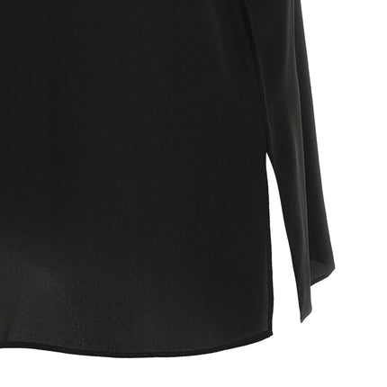 Brunello Cucinelli Black Silk Shirt Brunello Cucinelli
