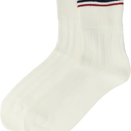Brunello Cucinelli White Cotton Socks Brunello Cucinelli