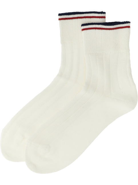 Brunello Cucinelli White Cotton Socks Brunello Cucinelli