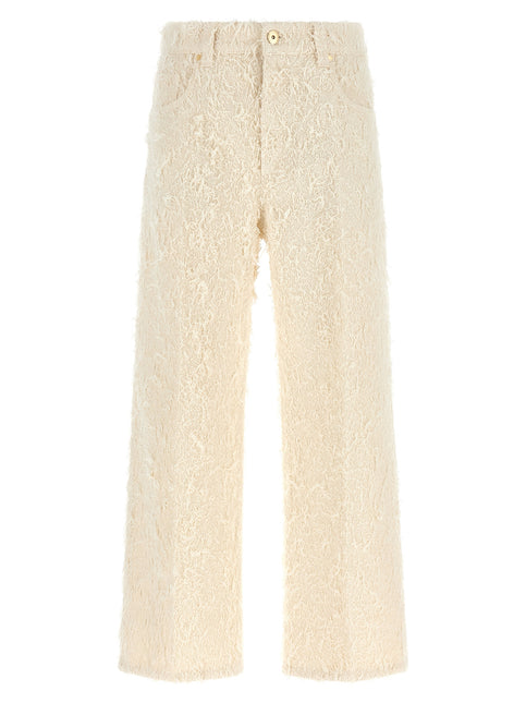 Brunello Cucinelli Beige Cotton Casual Pants Brunello Cucinelli