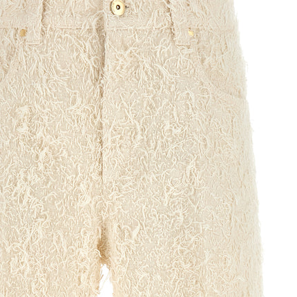 Brunello Cucinelli Beige Cotton Casual Pants Brunello Cucinelli
