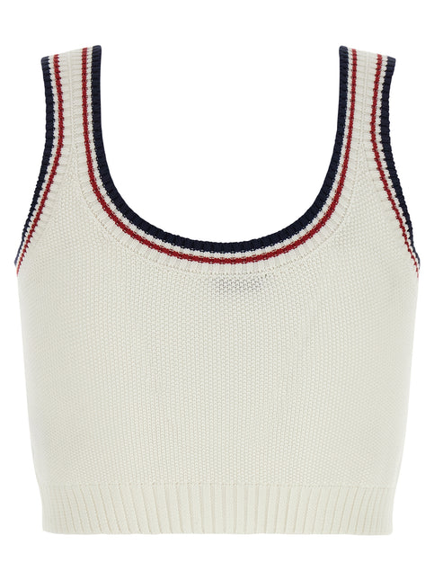 Brunello Cucinelli White Cotton Top