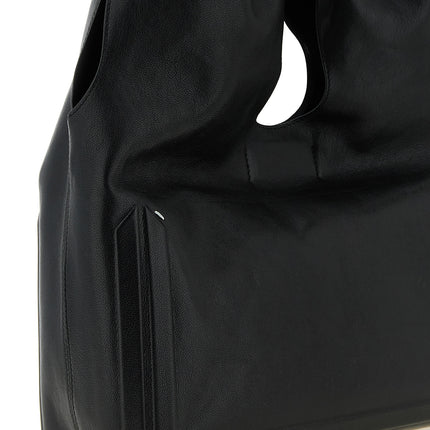 Maison Margiela Black Lamb Leather Shoulder Bag Maison Margiela