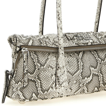 Maison Margiela White Goatskin Shoulder Bag