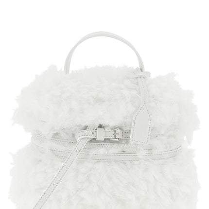 Moschino White Leather Handbag