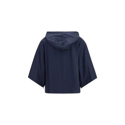 Max Mara Blue Polyamide Sweatshirt Max Mara