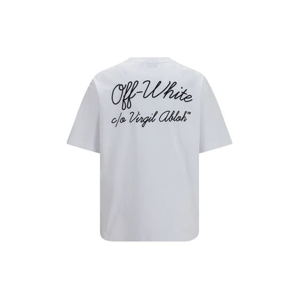 Off-White White Cotton T-Shirt