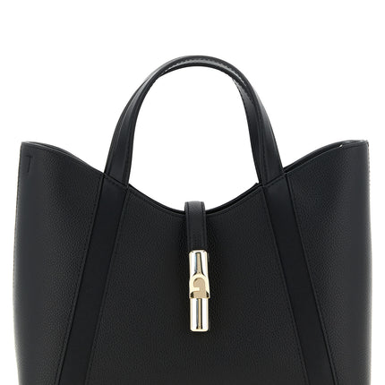 Furla Black Calfskin Tote Bag Furla