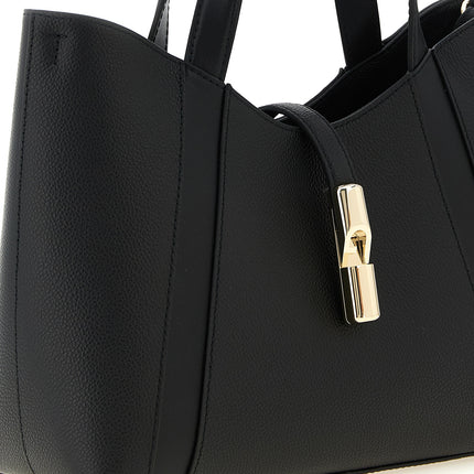 Furla Black Calfskin Tote Bag Furla
