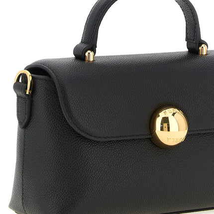 Furla Black Calfskin Handbag