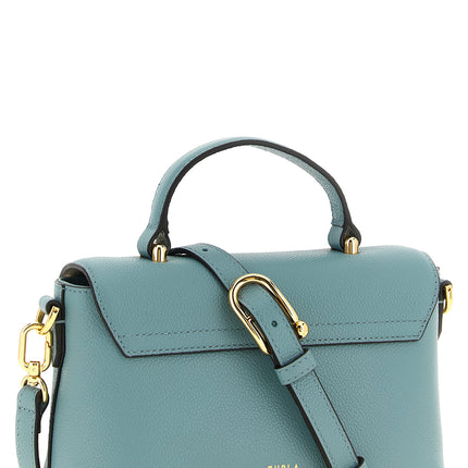 Furla Blue Calfskin Handbag Furla