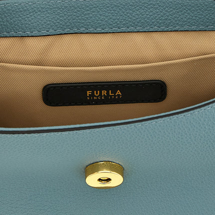 Furla Blue Calfskin Handbag Furla