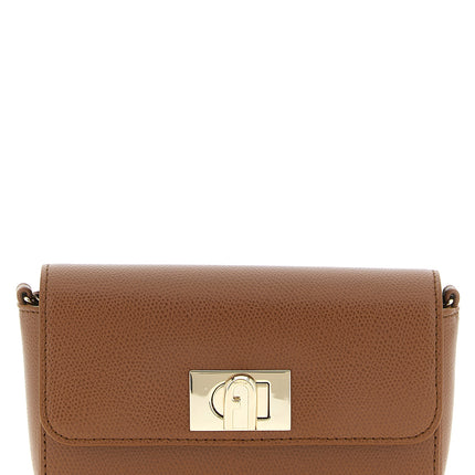 Furla Brown Calfskin Crossbody Bag Furla