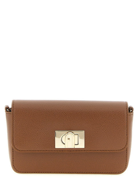 Furla Brown Calfskin Crossbody Bag Furla