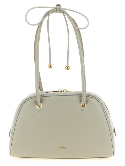 Furla Gray Calfskin Handbag Furla