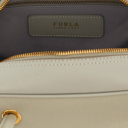 Furla Gray Calfskin Handbag Furla