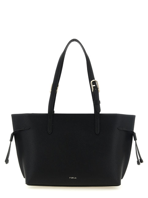 Furla Black Calfskin Tote Bag Furla
