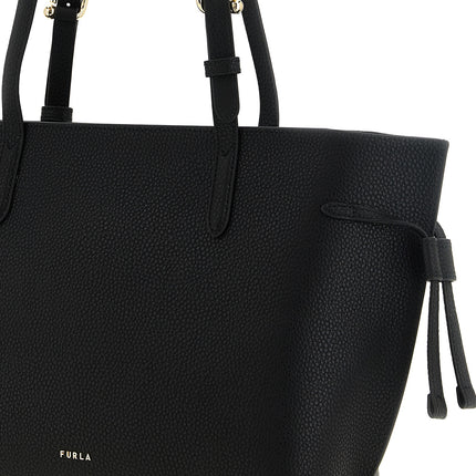 Furla Black Calfskin Tote Bag Furla