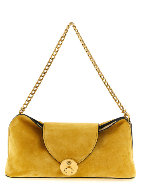 Versace Bicolor Calfskin Clutch Bag Versace