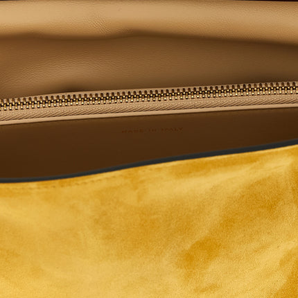 Versace Bicolor Calfskin Clutch Bag Versace