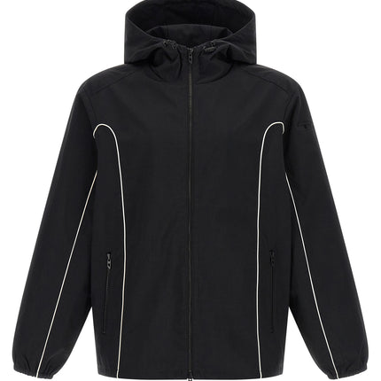 Diesel Black Polyamide Shell Jacket