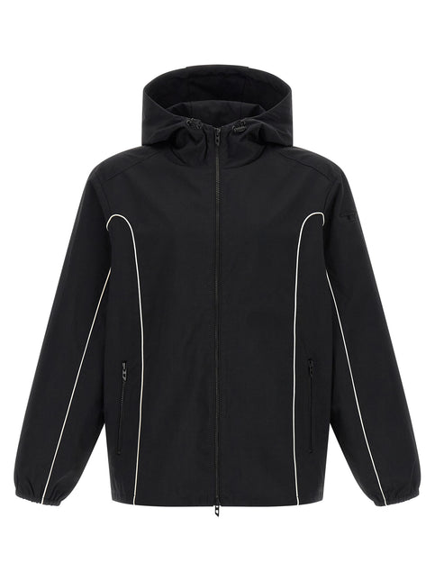 Diesel Black Polyamide Shell Jacket