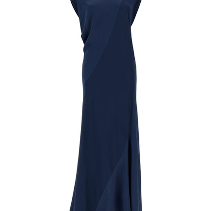 Alberta Ferretti Blue Viscose Long Dress