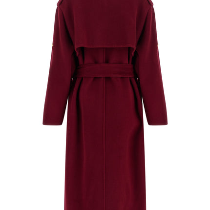 Alberta Ferretti Multicolor Wool Coat Alberta Ferretti