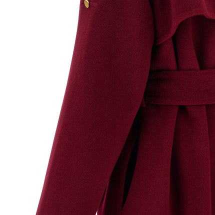 Alberta Ferretti Multicolor Wool Coat Alberta Ferretti