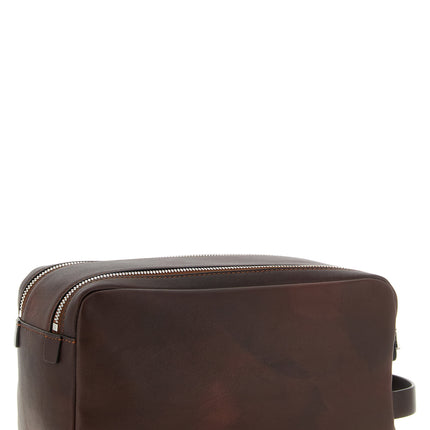Brunello Cucinelli Bordeaux Calfskin Accessories
