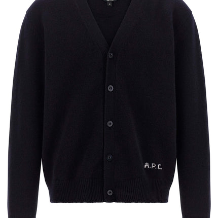 A.P.C. Blue Wool Cardigan