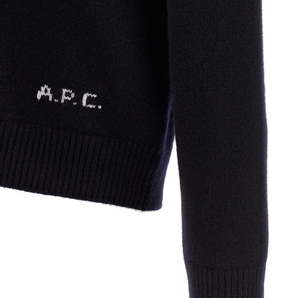 A.P.C. Blue Wool Cardigan