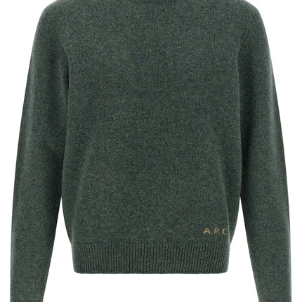 A.P.C. Bicolor Wool Cardigan