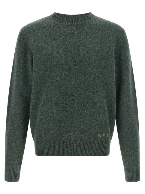 A.P.C. Bicolor Wool Cardigan