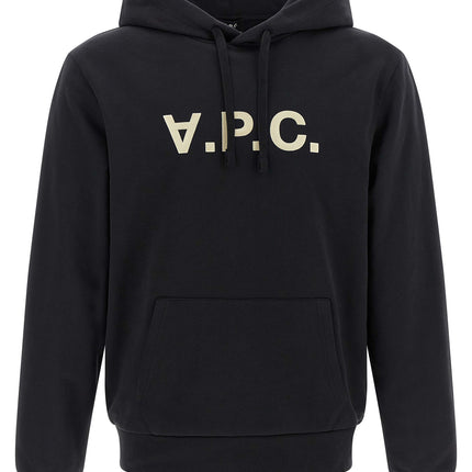 A.P.C. Black Cotton Hoodie A.P.C.