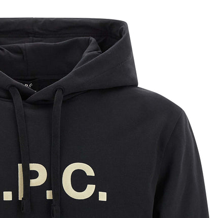 A.P.C. Black Cotton Hoodie A.P.C.