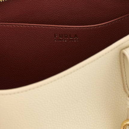 Furla White Calfskin Tote Bag Furla