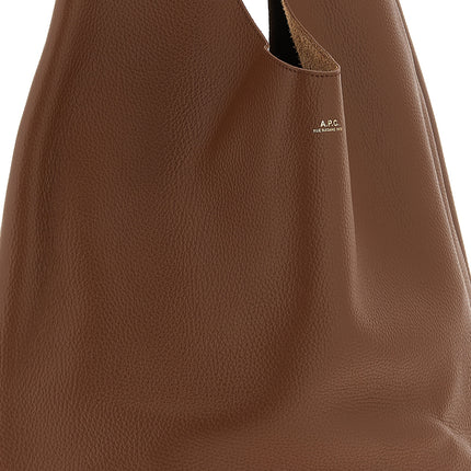 A.P.C. Brown Cowhide Shoulder Bag
