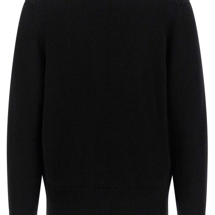 Burberry Black Wool Cardigan