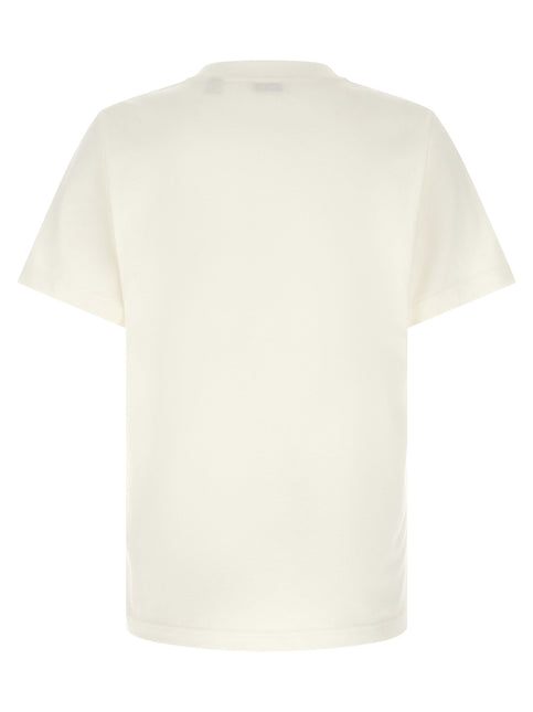 Burberry White Cotton T-Shirt Burberry