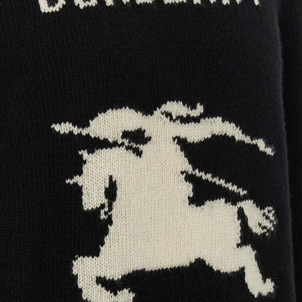 Burberry Black Wool Cardigan Burberry