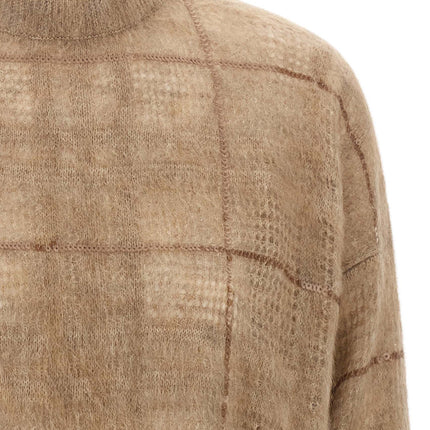 Brunello Cucinelli Beige Wool Cardigan
