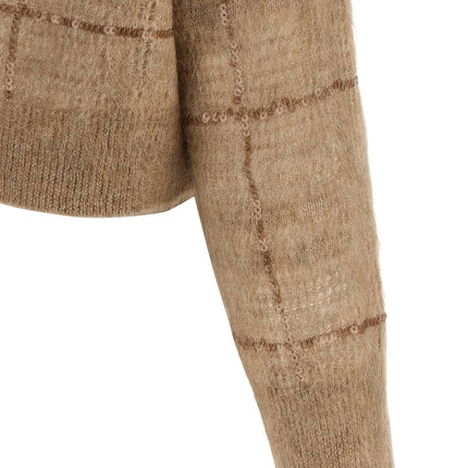 Brunello Cucinelli Beige Wool Cardigan