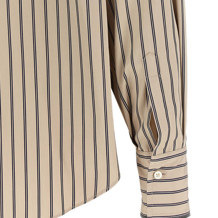 Brunello Cucinelli Beige Cotton Blouse