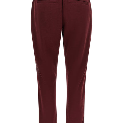 Brunello Cucinelli Bordeaux Cotton Joggers (Workout Pants) Brunello Cucinelli